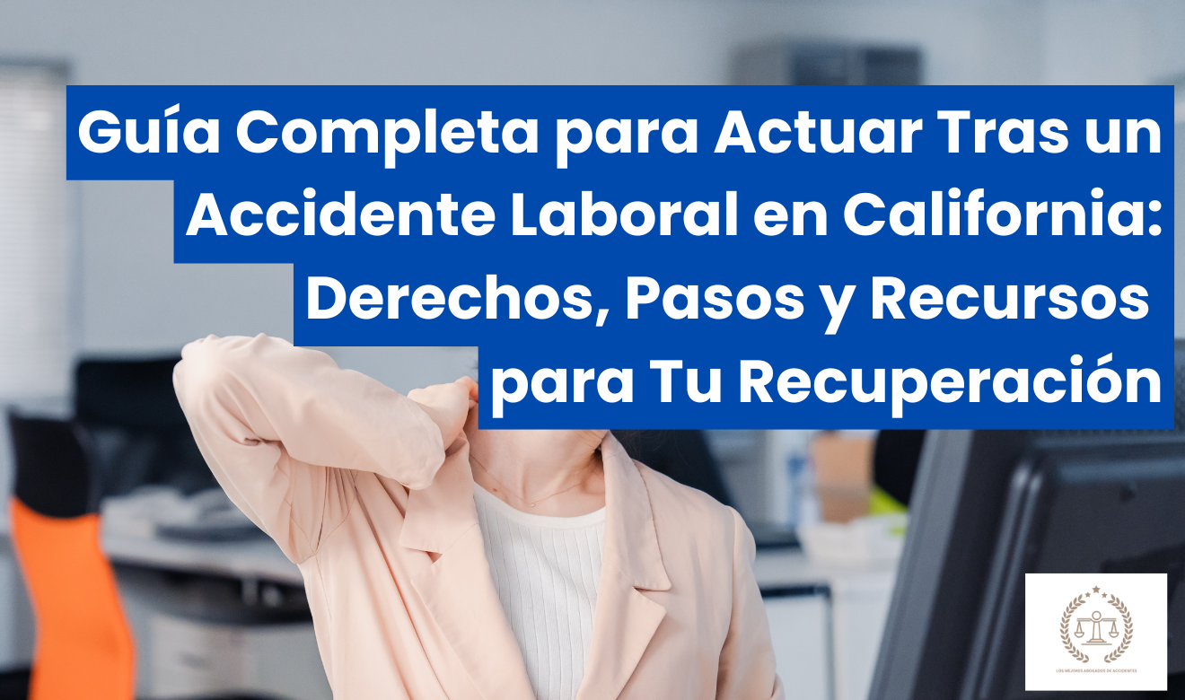 me lastimé en el trabajo qué hago ahora