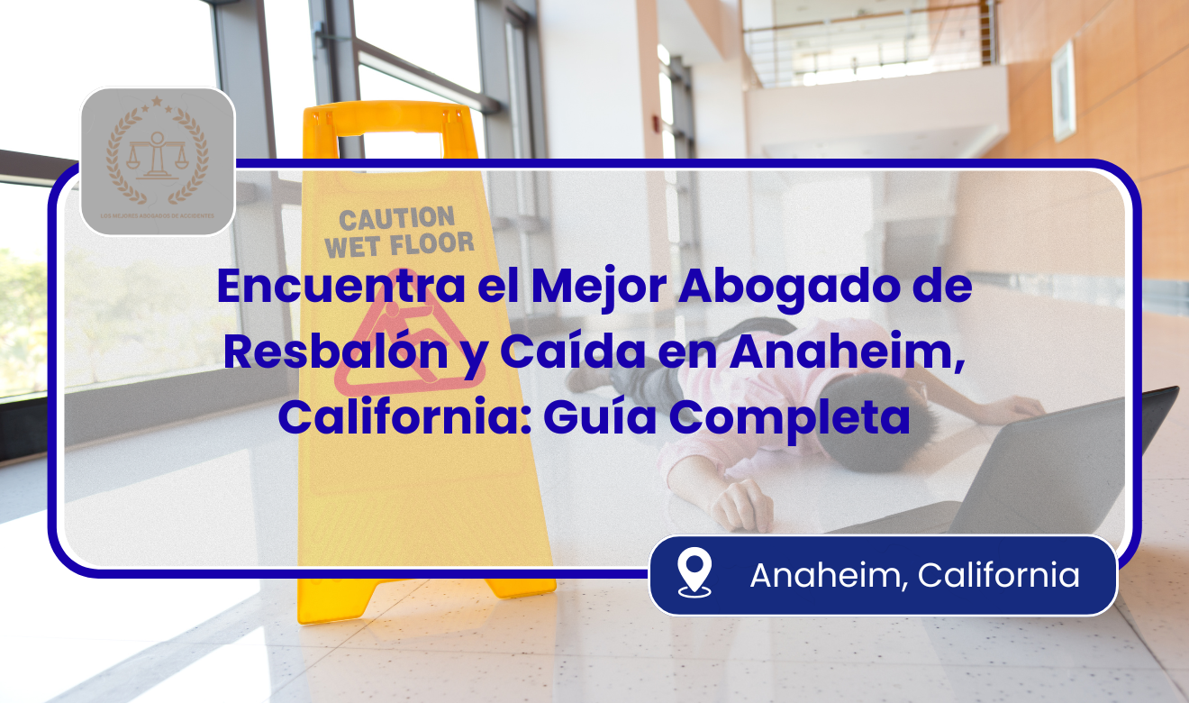 abogado de resbalón y caída en Anaheim